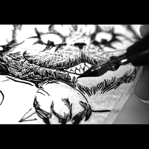 inking WIP